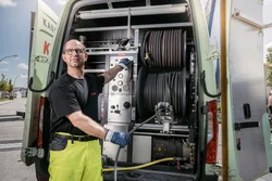 Ablauf einer Kanalreinigung in Fuchsmühl